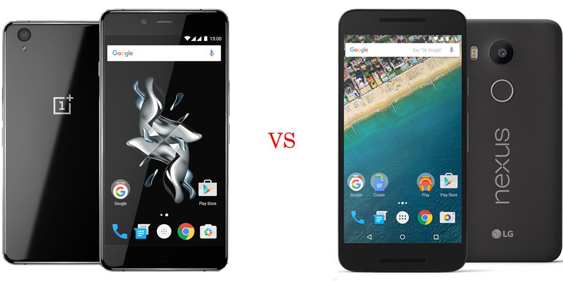 OnePlus X versus Nexus 5X 3